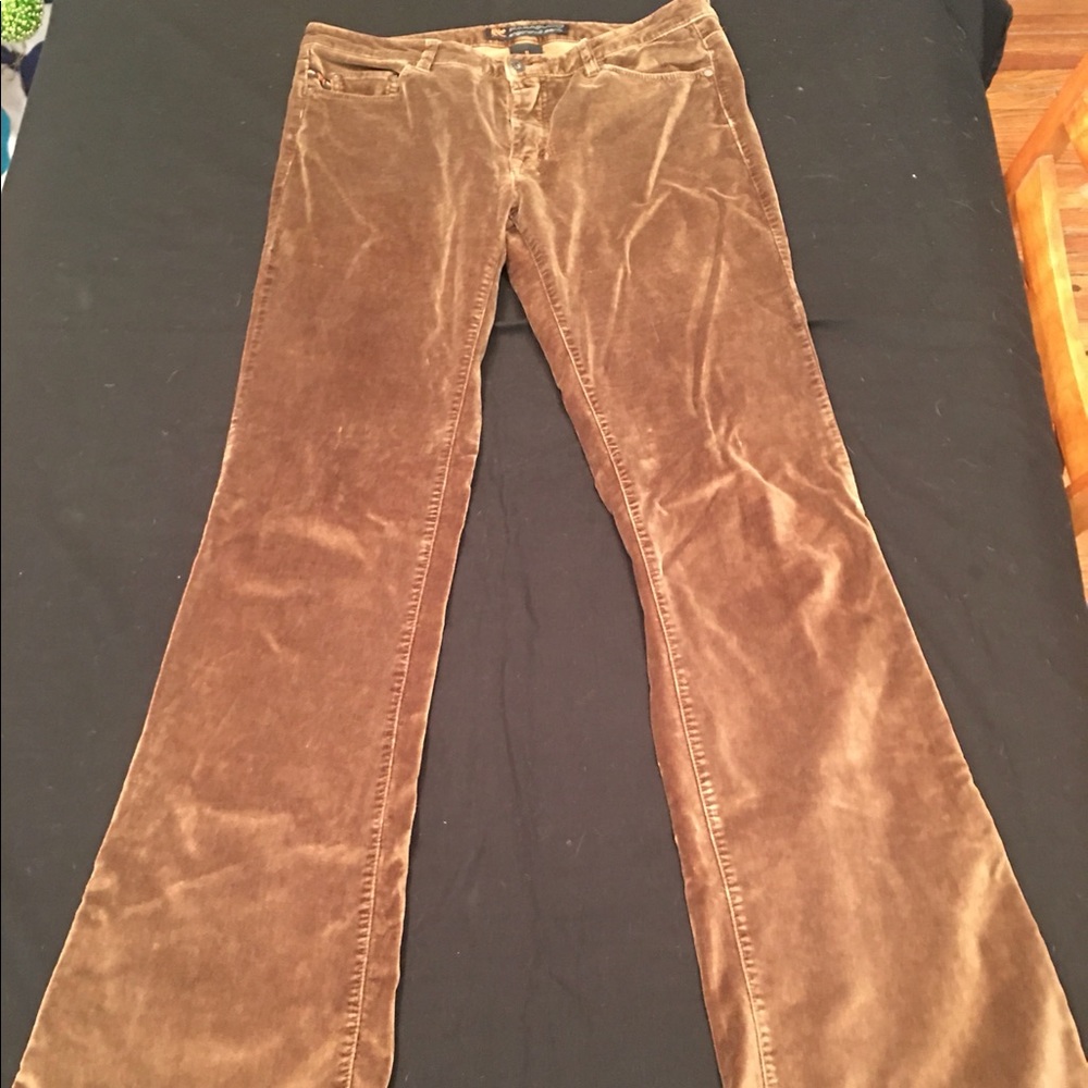 Fuzzy Velvet Jeans Extra Long